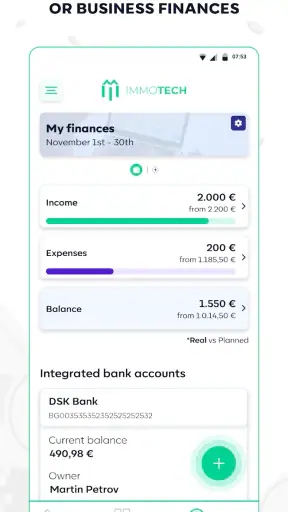 Immotech screenshot