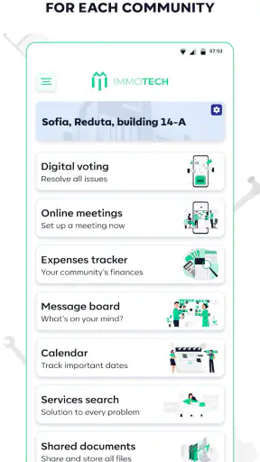 Immotech screenshot