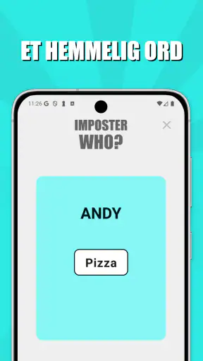 Imposter Who? - Ordspill screenshot