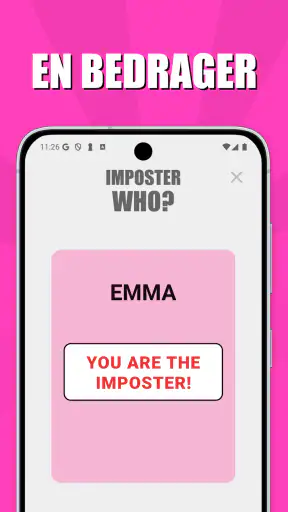 Imposter Who? - Ordspill screenshot