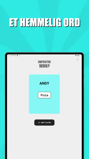 Imposter Who? - Ordspill screenshot