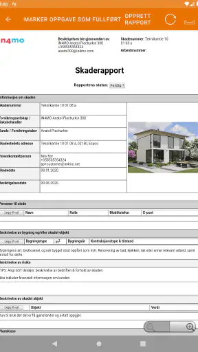 in4mo Task Reporter screenshot