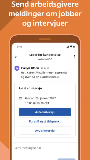 Indeed jobbsøk screenshot