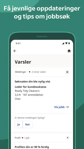 Indeed jobbsøk screenshot