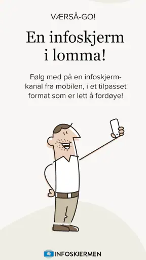 Infoskjermen Go screenshot