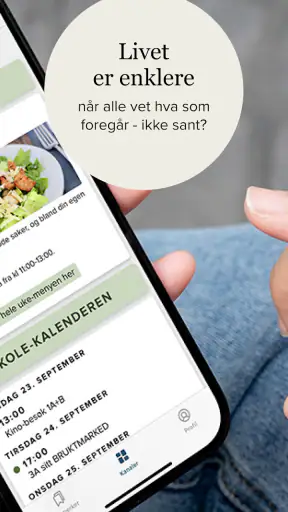 Infoskjermen Go screenshot