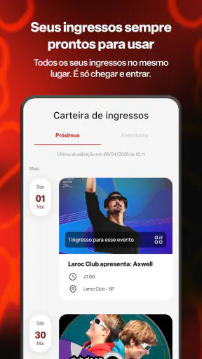 Ingresse - Ingressos e Eventos screenshot