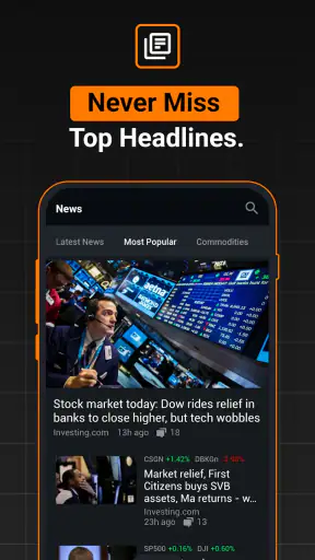 Investing.com: Stock Market screenshot