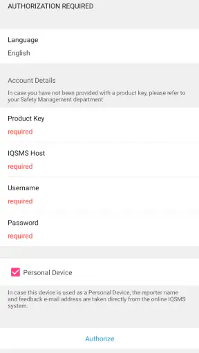 IQSMS Reporting screenshot