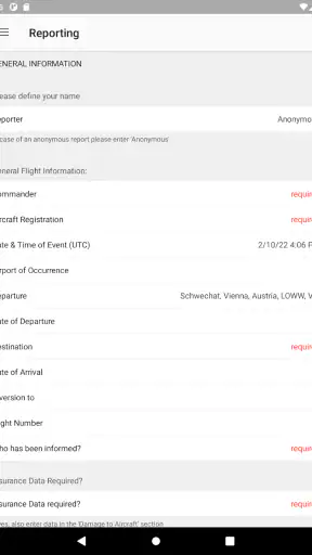 IQSMS Reporting screenshot
