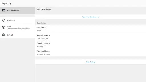 IQSMS Reporting screenshot