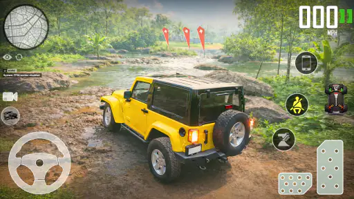 Jeep Driving 4x4 SUV Games 3D screenshot