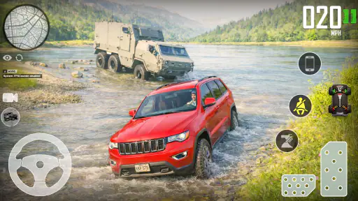 Jeep Driving 4x4 SUV Games 3D screenshot