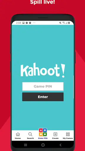 Kahoot! Spill og lag quizzer screenshot