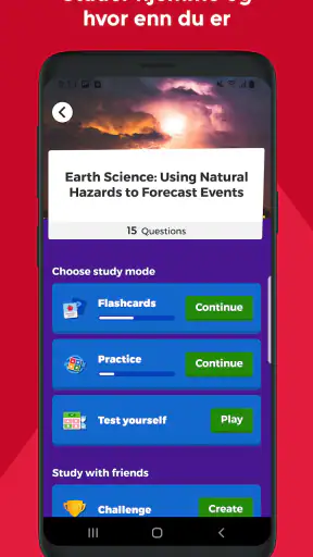 Kahoot! Spill og lag quizzer screenshot