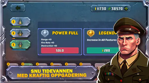Kampstrategi: Tårnforsvar TD screenshot