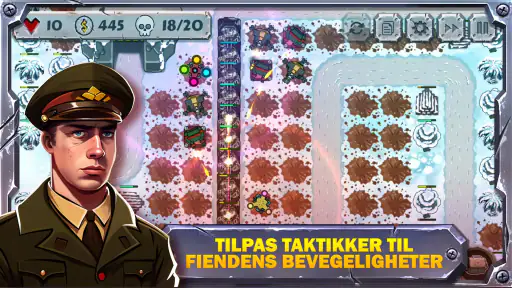 Kampstrategi: Tårnforsvar TD screenshot