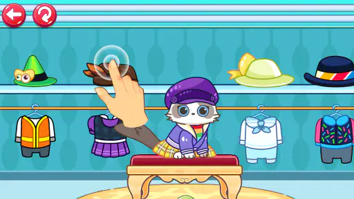 Kattespill for barn screenshot