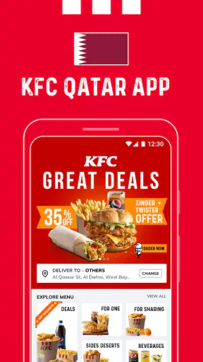 KFC Qatar - Order food online screenshot