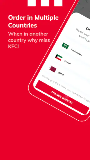 KFC Qatar - Order food online screenshot