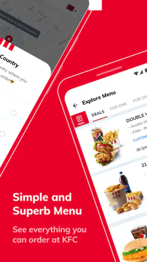 KFC Qatar - Order food online screenshot