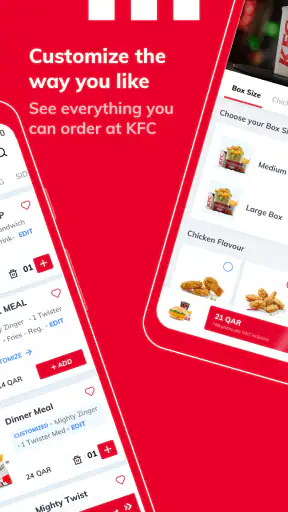 KFC Qatar - Order food online screenshot