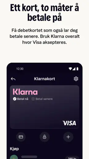 Klarna: Smart hverdagsøkonomi screenshot