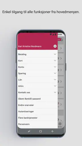 KLP Mobilbank screenshot