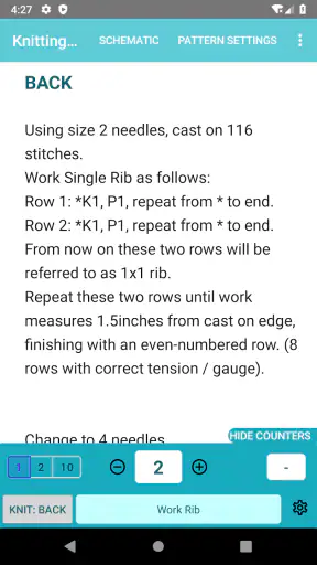KnitsThatFit Sweaters screenshot