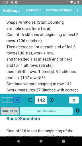 KnitsThatFit Sweaters screenshot