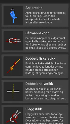 Knop og stikk 3D  ( Knots 3D ) screenshot