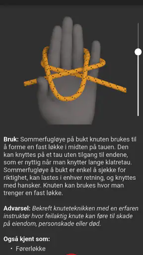Knop og stikk 3D  ( Knots 3D ) screenshot