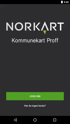 Kommunekart Proff screenshot