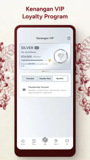 Kopi Kenangan Indonesia screenshot