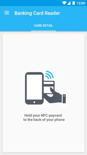 Kredittkortleser NFC (EMV) screenshot