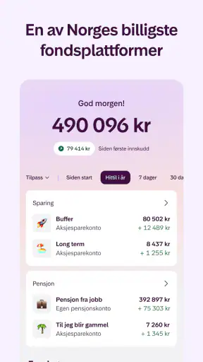 Kron - Investering for alle screenshot