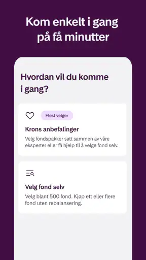 Kron - Investering for alle screenshot