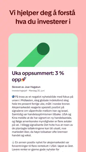 Kron - Investering for alle screenshot