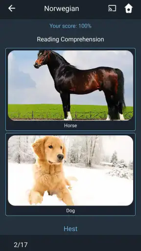 Lær norsk på dansk screenshot