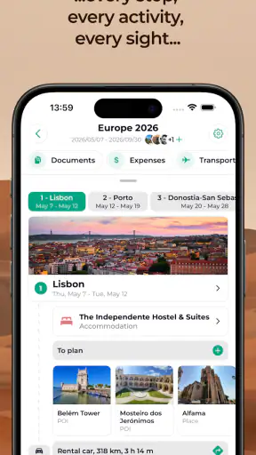 Lambus | Travel Planner screenshot