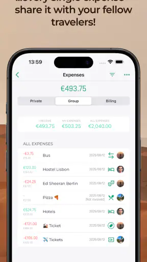 Lambus | Travel Planner screenshot