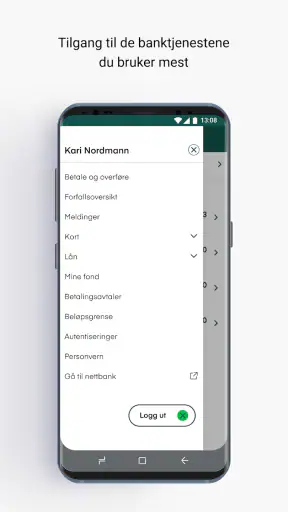 Landkreditt Bank Mobilbank screenshot