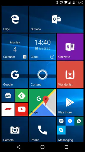 Launcher 10 screenshot