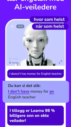 Learna: Lær Engelsk & Spansk screenshot