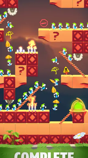 Lemmings screenshot