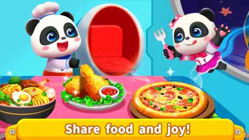 Little Panda's Space Kitchen screenshot