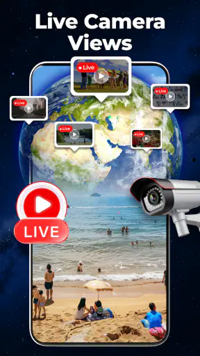 Live Earth-kart -GPS-satellitt screenshot