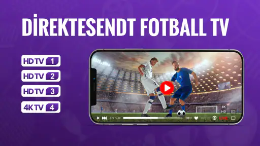 Live fotball TV screenshot