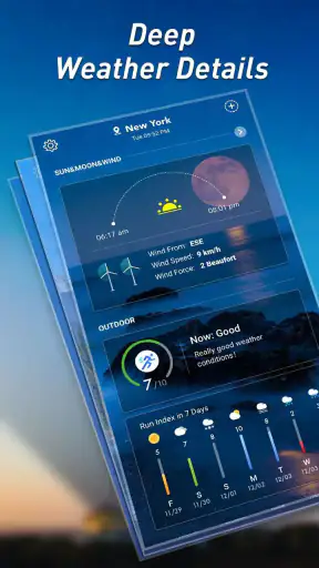 Lokalt vær - vær-widget screenshot