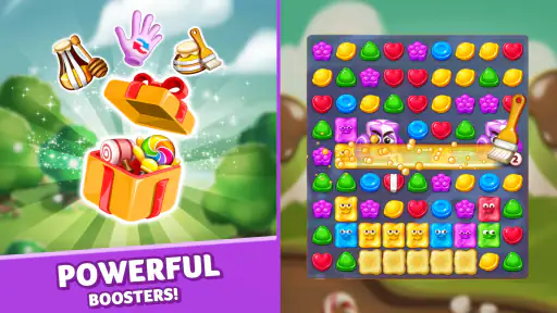 Lollipop & Marshmallow Match3 screenshot
